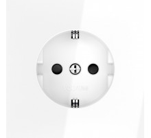 Розетка с заземлением и со шторкой, без рамки Voltum S70 VLS040201