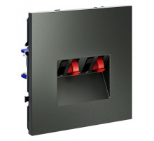Розетка акустическая без рамки Voltum S70 VLS060306