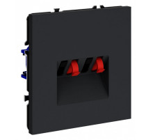 Розетка акустическая без рамки Voltum S70 VLS060307