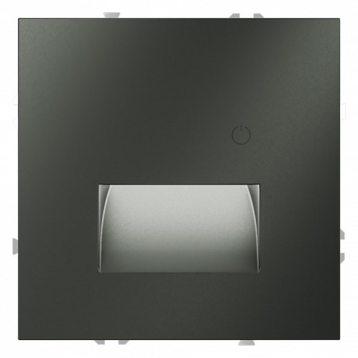 Заглушка для поста с подсветкой, без рамки Voltum S70 VLS070706