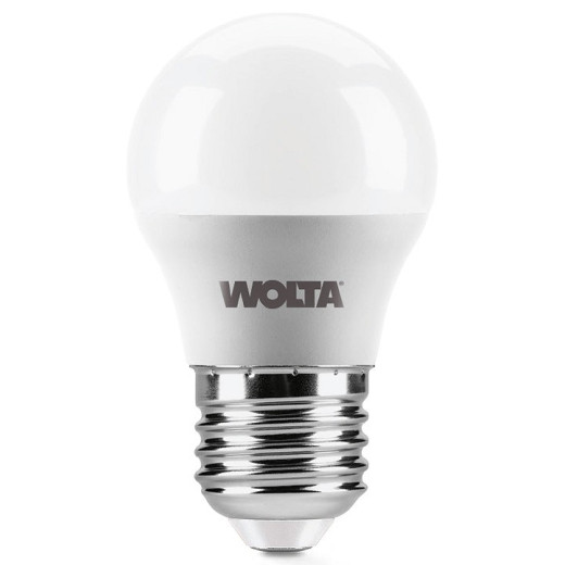 Лампа светодиодная Wolta  E27 7.5Вт 6500K 25W45GL7.5E27