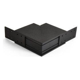 Соединитель угловой внутренний для треков накладных Wolta  WML-SIC/01B