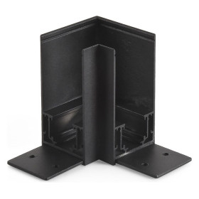 Соединитель угловой L-образный для треков накладных Wolta  WML-SMC/01B