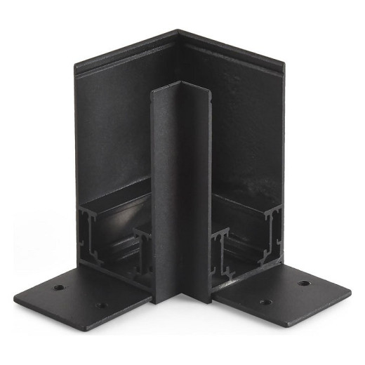 Соединитель угловой L-образный для треков накладных Wolta  WML-SMC/01B