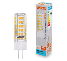 Лампа светодиодная Wolta  G4 7Вт 6500K WSTD-JC-220V7W6KG4-C