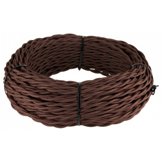 Провод электропитания Werkel Ретро 2х2,5 (коричневый) W6452614