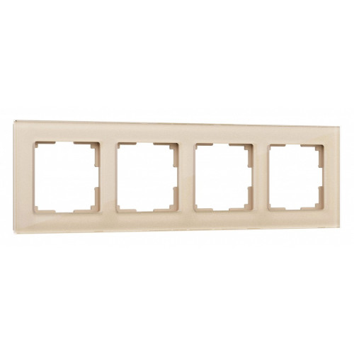 Рамка на 4 поста Werkel Favorit (шампань) W0041111