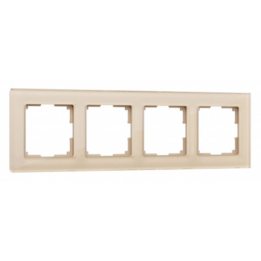Рамка на 4 поста Werkel Favorit (шампань) W0041111