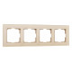 Рамка на 4 поста Werkel Favorit (шампань) W0041111