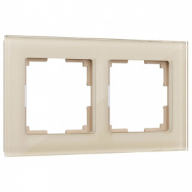 Рамка на 2 поста Werkel Favorit (шампань) W0021111