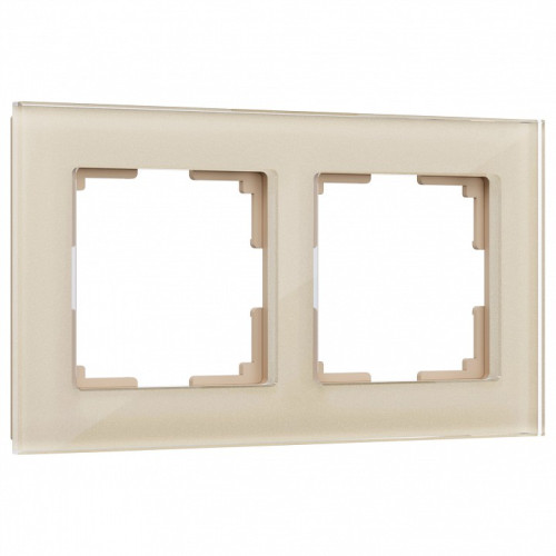 Рамка на 2 поста Werkel Favorit (шампань) W0021111