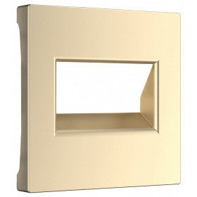 Накладка для розетки Ethernet RJ-45 Werkel шампань W1191111