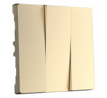 Клавиши для выключателя трехклавишного Werkel шампань W1139011