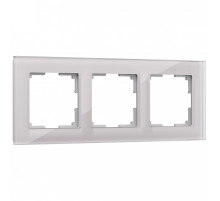 Рамка на 3 поста Werkel Favorit (дымчатый) W0031117