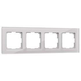 Рамка на 4 поста Werkel Favorit (дымчатый) W0041117