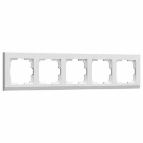 Рамка на 5 постов Werkel Stark (белый) W0051801
