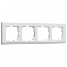 Рамка на 4 поста Werkel Stark (белый) W0041801