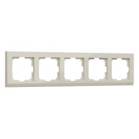 Рамка на 5 постов Werkel Stark (слоновая кость) W0051803