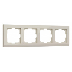 Рамка на 4 поста Werkel Stark (слоновая кость) W0041803