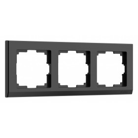 Рамка на 3 поста Werkel Stark (черный) W0031808
