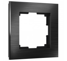 Рамка на 1 пост Werkel Aluminium (черный алюминий) W0011708