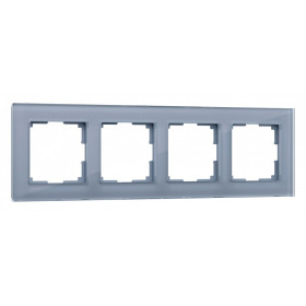 Рамка на 4 поста Werkel Favorit (серый) W0041115