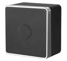 Розетка для вывода кабеля Werkel Gallant (черный/хром) W5050235