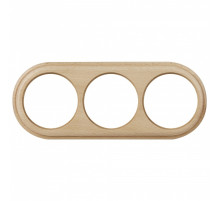 Рамка на 3 поста Werkel Legend (светлый бук) W0035224