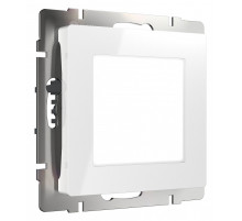 Заглушка для поста с подсветкой, без рамки Werkel белый W1154301