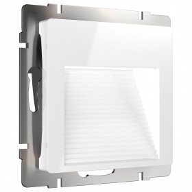 Заглушка для поста с подсветкой, без рамки Werkel белый W1154201