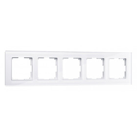 Рамка на 5 постов Werkel Favorit (белый) W0051101