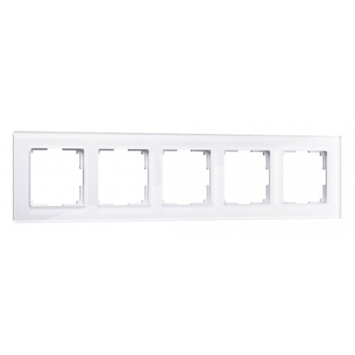 Рамка на 5 постов Werkel Favorit (белый) W0051101