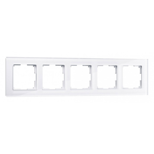 Рамка на 5 постов Werkel Favorit (белый) W0051101