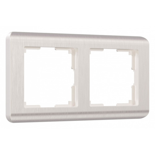 Рамка на 2 поста Werkel Stream (перламутровый) W0022113