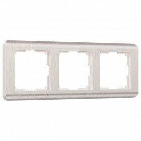 Рамка на 3 поста Werkel Stream (перламутровый) W0032113