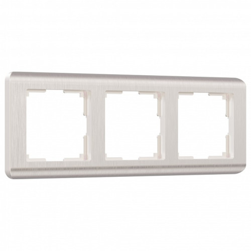 Рамка на 3 поста Werkel Stream (перламутровый) W0032113