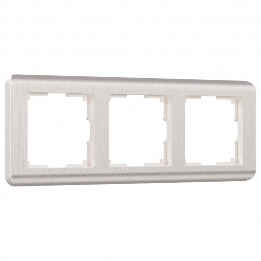 Рамка на 3 поста Werkel Stream (перламутровый) W0032113