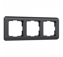Рамка на 3 поста Werkel Stream (графит) W0032104