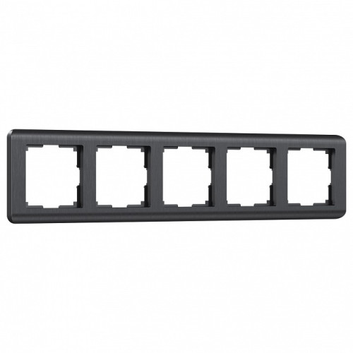Рамка на 5 постов Werkel Stream (графит) W0052104