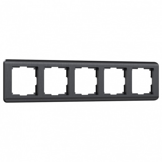 Рамка на 5 постов Werkel Stream (графит) W0052104