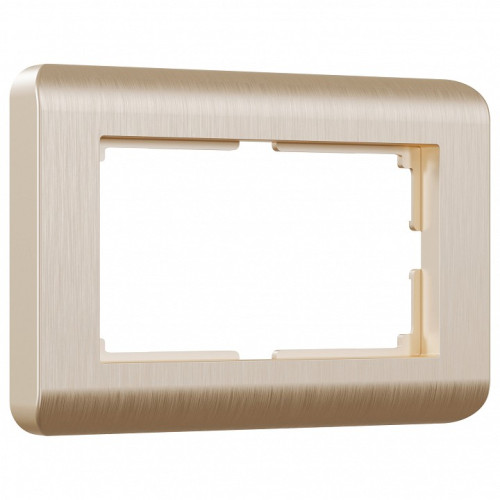 Рамка на 2 поста Werkel Stream (шампань) W0082111