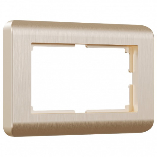 Рамка на 2 поста Werkel Stream (шампань) W0082111