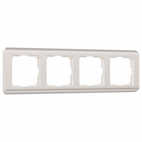 Рамка на 4 поста Werkel Stream (перламутровый) W0042113