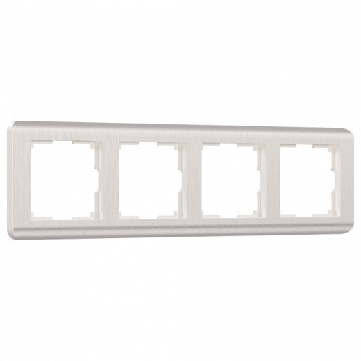 Рамка на 4 поста Werkel Stream (перламутровый) W0042113