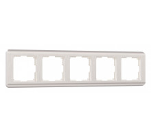 Рамка на 5 постов Werkel Stream (перламутровый) W0052113