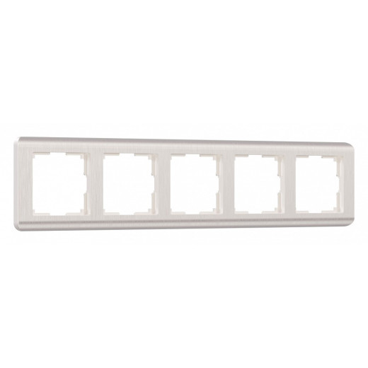 Рамка на 5 постов Werkel Stream (перламутровый) W0052113