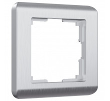 Рамка на 1 пост Werkel Stream (серебряный) W0012106