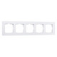 Рамка на 5 постов Werkel Favorit (белый матовый) W0051105