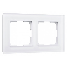 Рамка на 2 поста Werkel Favorit (белый матовый) W0021105