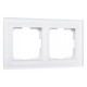 Рамка на 2 поста Werkel Favorit (белый матовый) W0021105